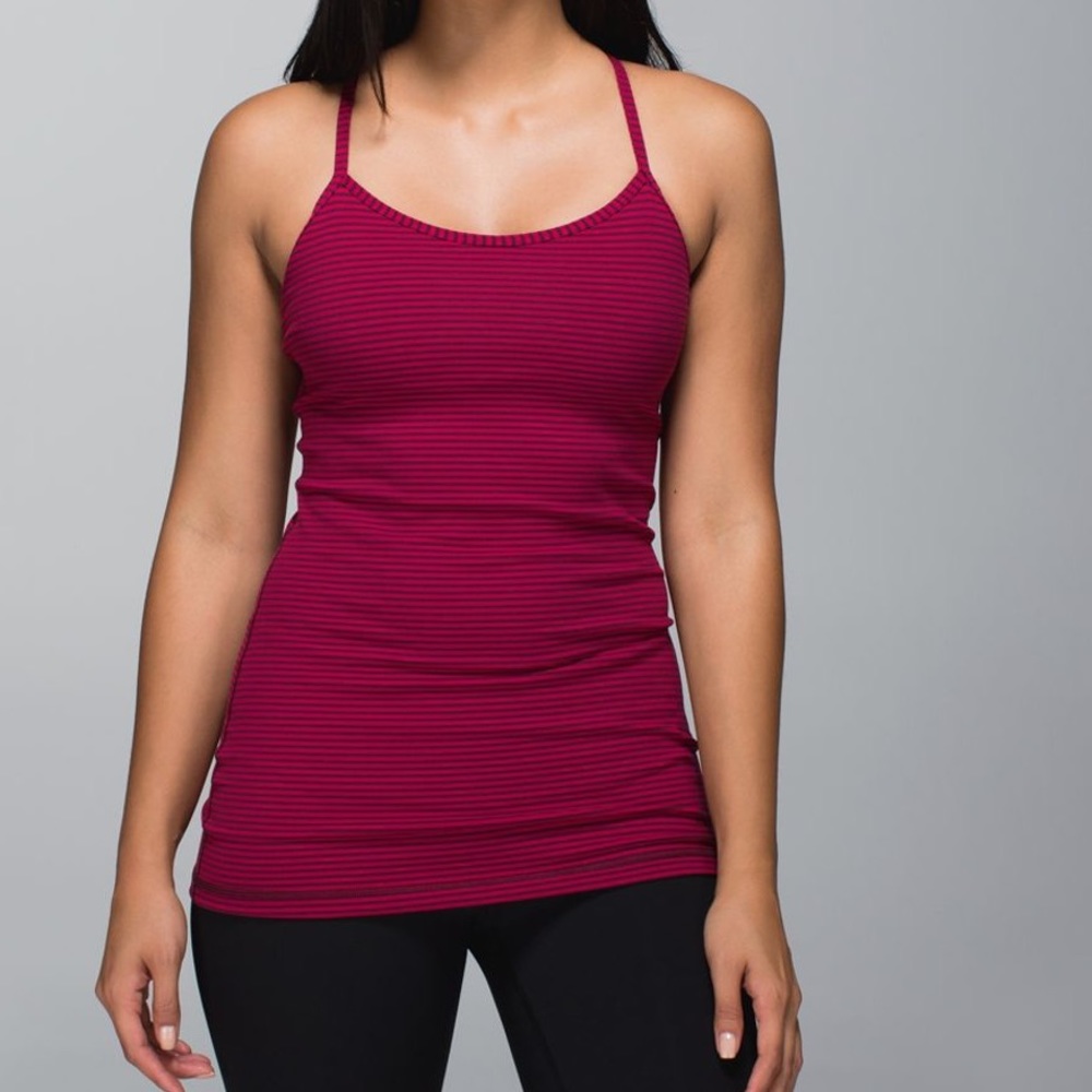 Lululemon Power Y Bumble Berry Tank Top | SZ 4